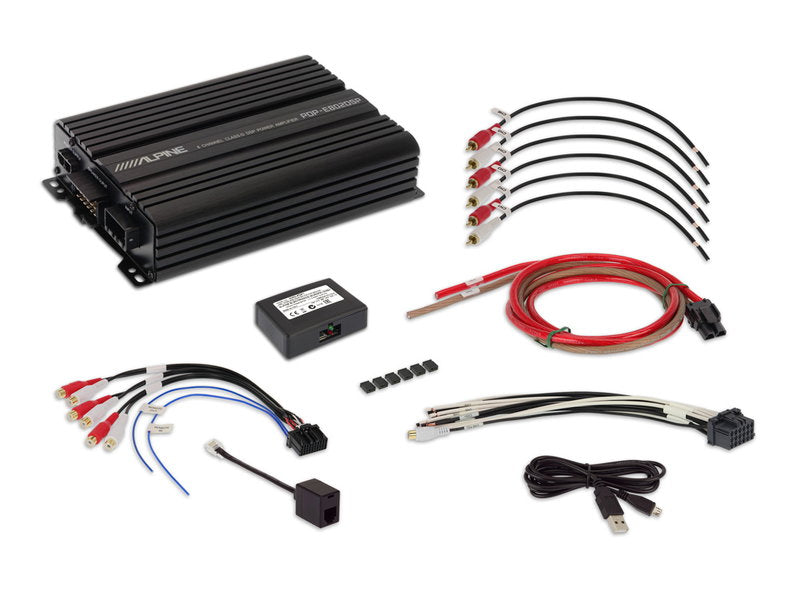 ALPINE DSP AMPLIFIER 8 CHANNELS GEN2 - PDP-E802DSP